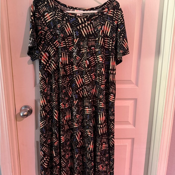 LuLaRoe Dresses & Skirts - LuLaRoe Flag Dress